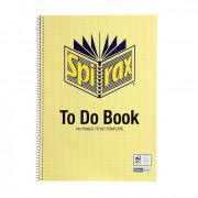 Notebook Spirax To Do Book 140 Pages Each 